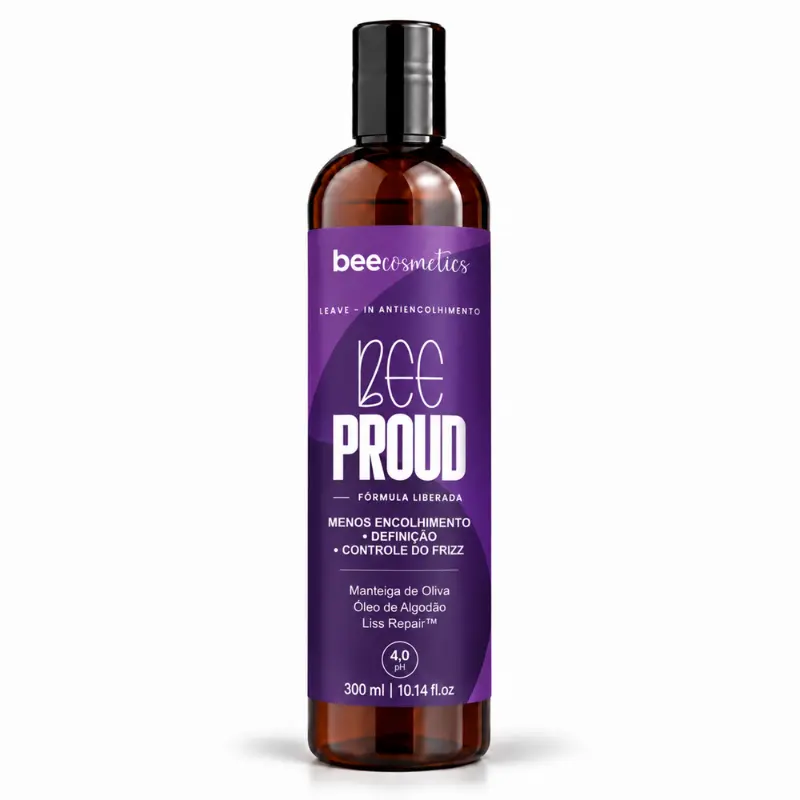 Embalagem de BEE Proud, Leave-in Antiencolhimento