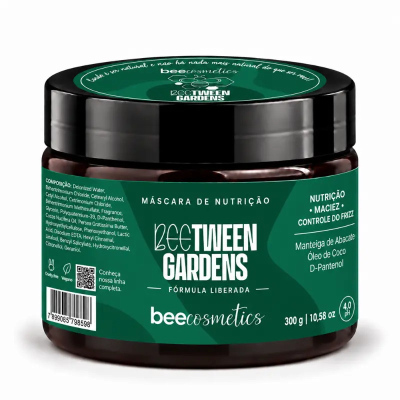 Embalagem de BEEtween Gardens, Máscara de Nutrição